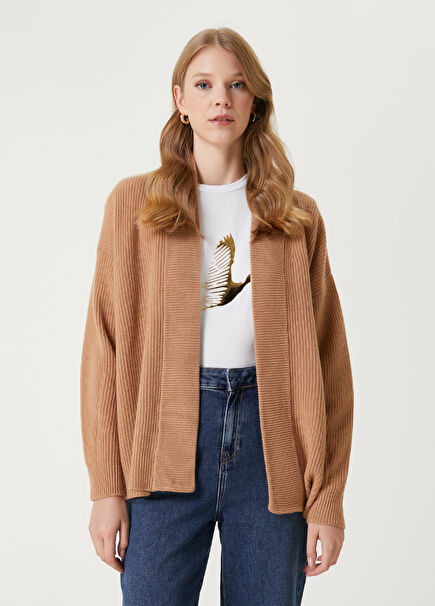 Camel Wool Cardigan
