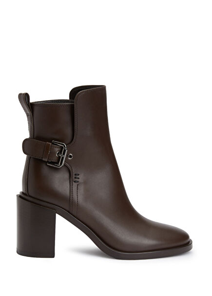 Gale Kahverengi Kadın Deri Bot