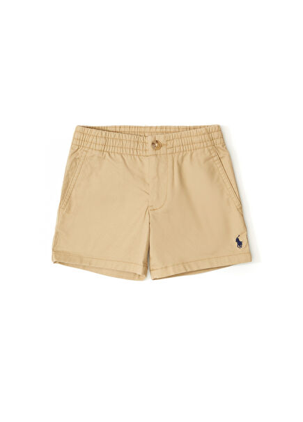 Khaki Beige Boys' Shorts