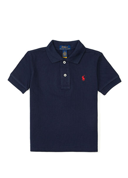 Navy Blue Baby Polo T-Shirt