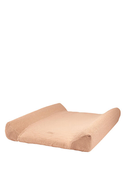 Wabi Sabi Powder Pink Bebek Alt Değiştirme Minderi Kılıfı
