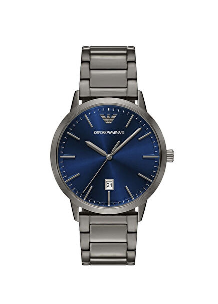 AR11731 Füme Çelik Erkek Kol Saati