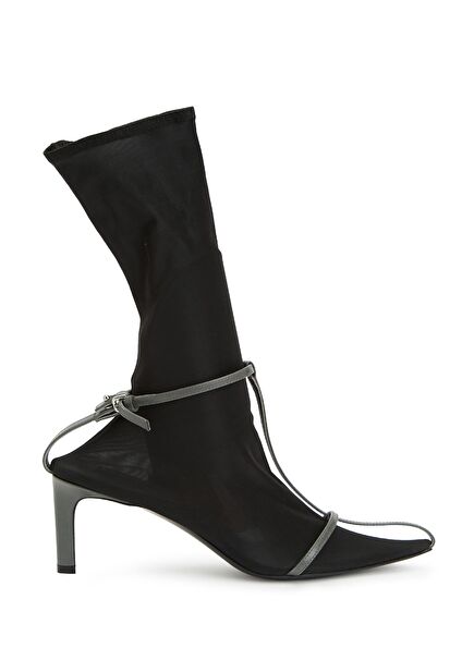 Black Grey Women's Boots