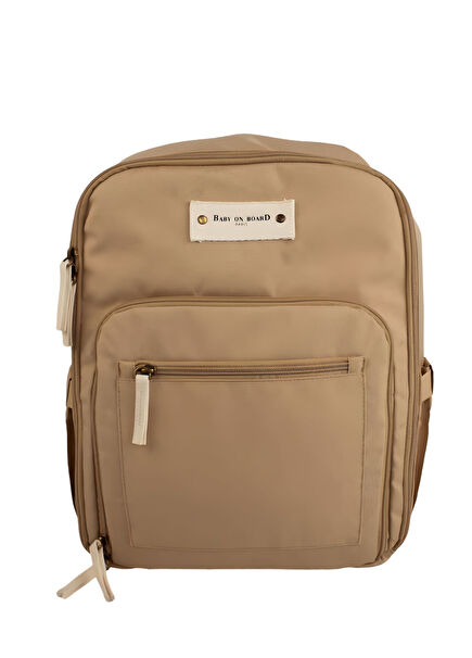 Baby On Board Agathe Galet Miel Camel Backpack Portable High Chair