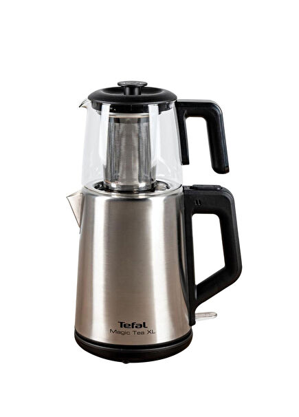 Magic Tea XL Siyah Cam Çay Makinesi 