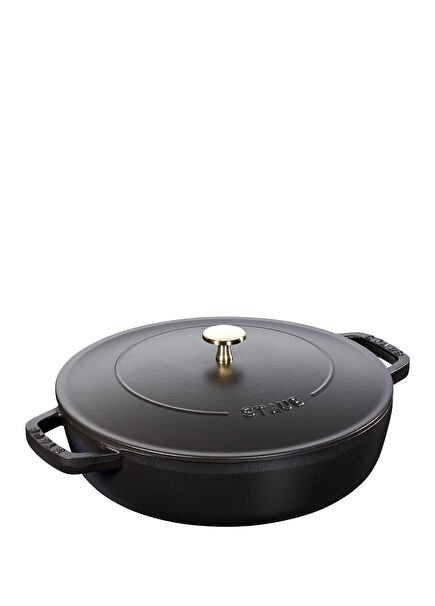 Chistera Siyah Döküm Sote Tenceresi 28 cm 