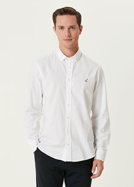 Comfort Fit White Shirt