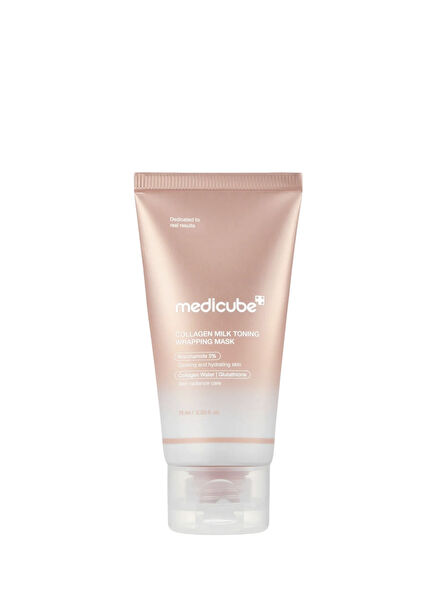 Collagen Milk Toning Wrapping Mask Cilt Tonu Eşitleyici Aydınlatıcı Yüz Maskesi  75 ml