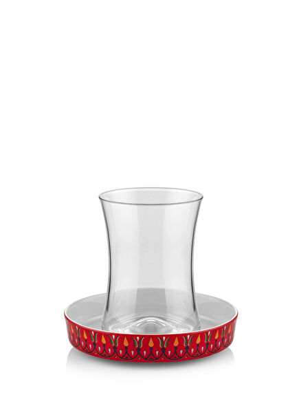 Istanbul Breakfast Roma 12 Piece Tea Glass Set