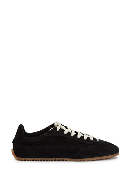Siyah Erkek Süet Sneaker