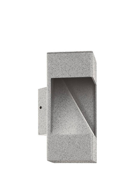 Cattolıca Gri Galvanizli Çelik Dış Mekan Duvar Aplik Aydınlatması