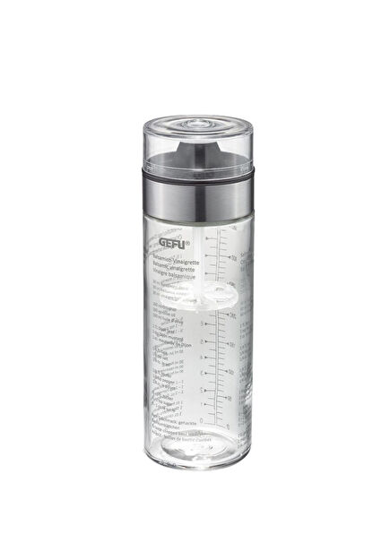 Mix Clear Glass Salad Dressing Mixer