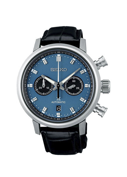 SRQ039J1 Prospex Speedtimer Lacivert Deri Erkek Kol Saati