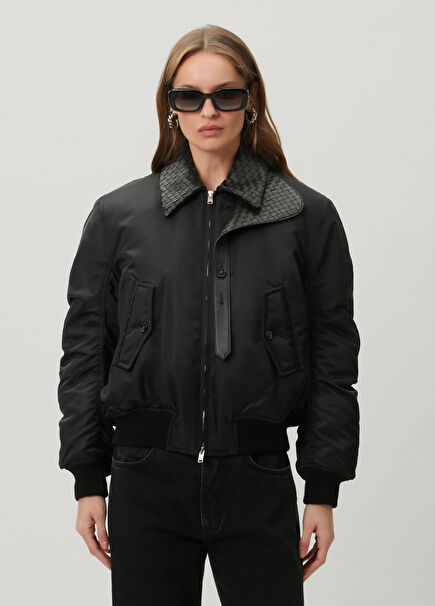 Black Bomber Jacket