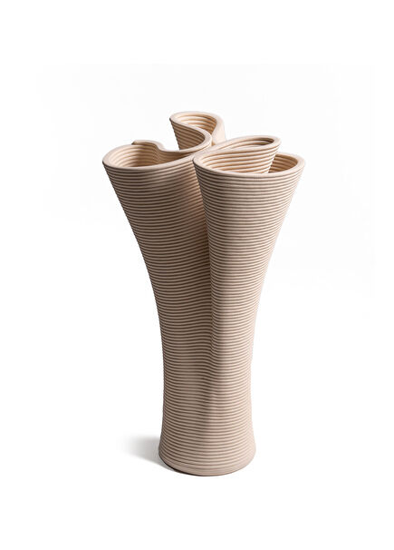 Coirra 4 Krem Seramik Vazo