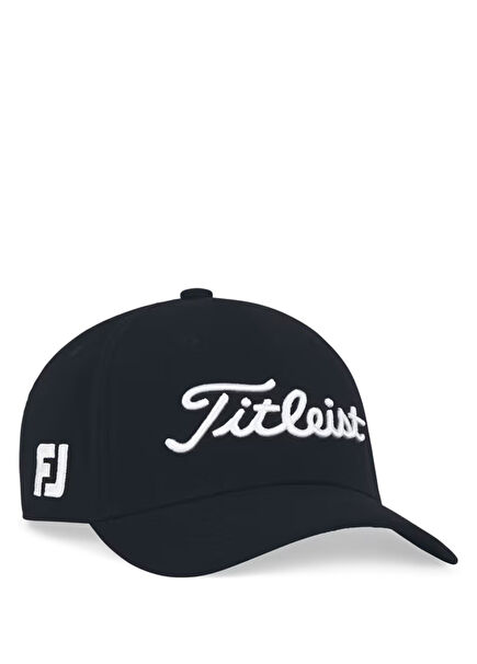 Tour Performance Junior Black Unisex Kids Golf Cap