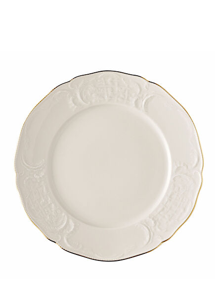 Sanssouci Elfenbein Gold Porcelain Serving Plate 32 cm