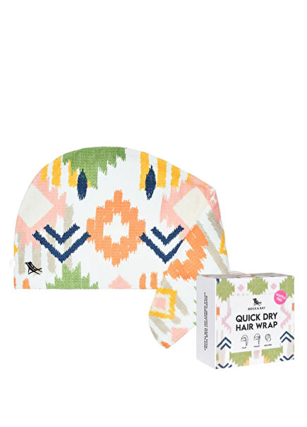 Waffle Desert Dreams Women's Hair Towel