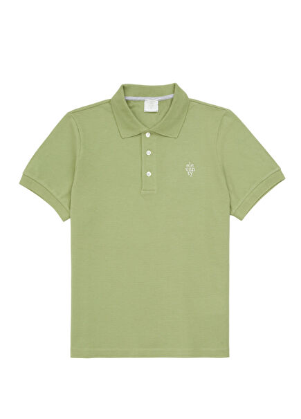 Green Children's Polo T-Shirt