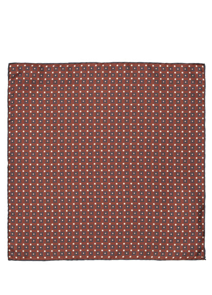Burgundy Silk Bag Handkerchief