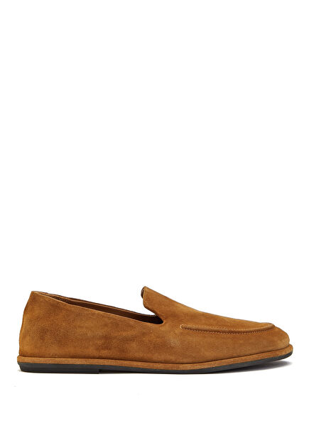 Taba Kadın Süet Loafer