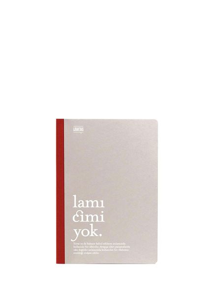 Lugat365 x Karatis Lamı Cimi Yok 64 Yaprak Çizgili Defter
