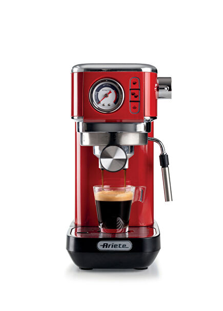 Moderna Red Espresso Slim Coffee Maker