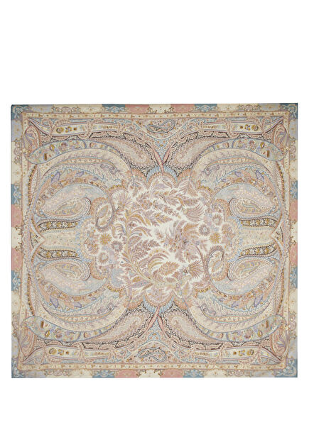 Çok Renkli Kadın İpek Şal