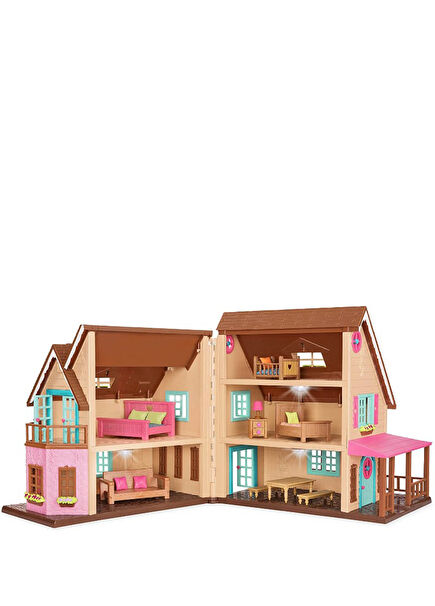 Büyük Kır Evi 14 Parça Oyuncak Seti  