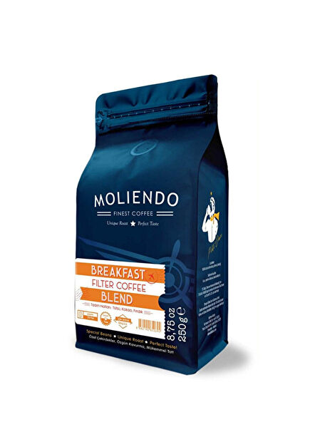 Breakfast Blend Filtre Kahve Çekirdek Kahve 250 gr