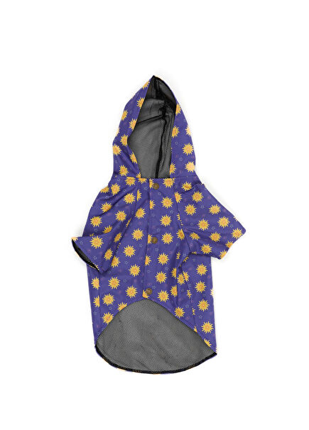 Lucky Charm Mor Küçük Irk Köpek Yağmurluk 