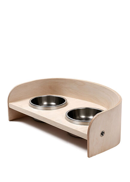 Nook Diner Closed Design 2-Piece Cat and Dog Food Bowl