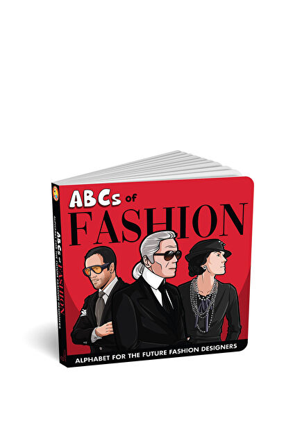 ABCs of Fashion-Alphabet for the Future Fahion Designers Çocuk Yabancı Dil Kitabı