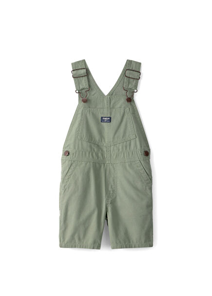 Green Boys' Salopet Shorts
