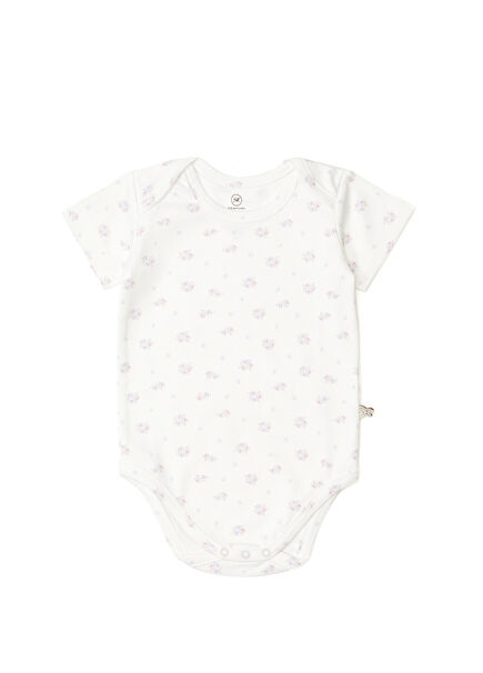Patterned Baby Girl Organic Cotton Cow