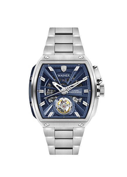 WA.25150-D Gümüş Çelik Erkek Kol Saati