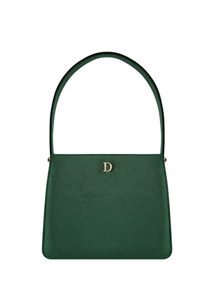 Ophelia Green Velvet Women's Evening Dress