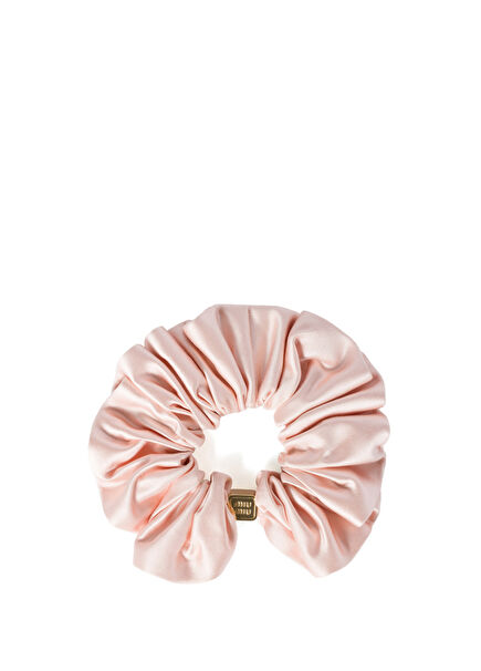 Pink Satin Women's Rubber Clasp