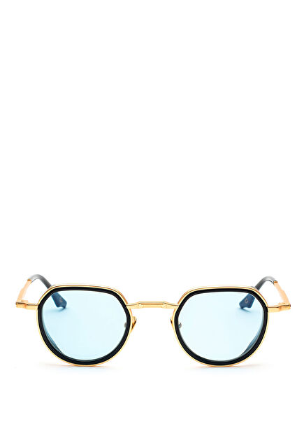 Barnet Altın Mavi Titanyum Unisex Güneş Gözlüğü