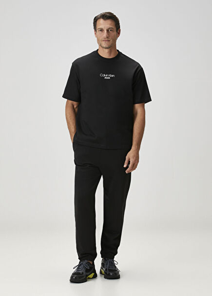 Terry Black Jogger Sweatpants