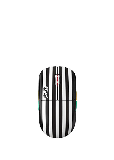 X2A Demon Slayer Iguro Obanai Kablosuz Size 1 Mini Çift El Simetrik Gaming Mouse PX2A1IN