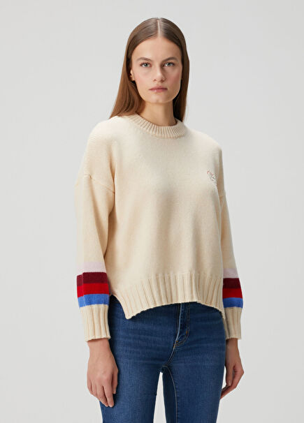 Cream Wool Sweater
