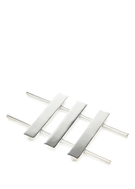 Modern Silver-Plated Trivet