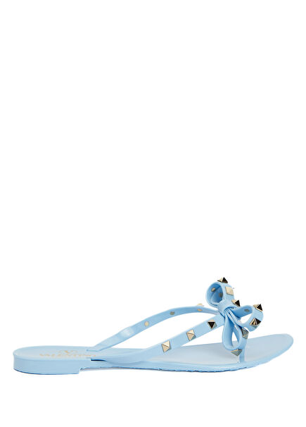 Light Blue Women's Beach Slippers