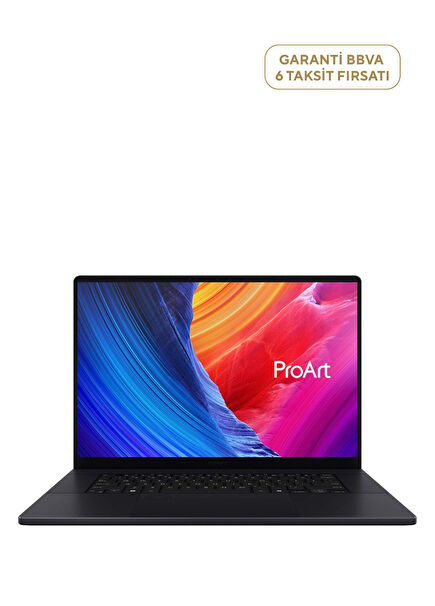 ProArt P16 AMD Ryzen AI 9 HX 370 64GB RAM 2TB SSD RTX 5070 8GB 16" 3K OLED 120Hz 0.2ms FreeDos Gaming Laptop H7606WP-SR312
