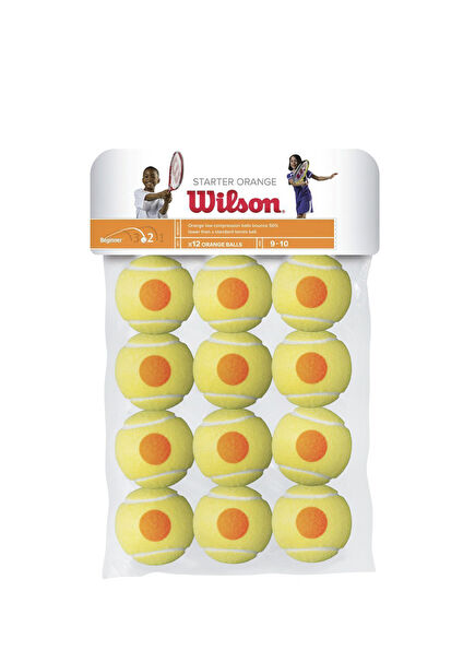 WRT137200 Starter Kids Jr 12-Pack <not>Tennis</not> Balls