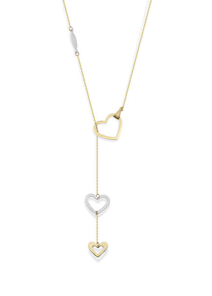 Lockless Kalp 14 Ayar Kadın Altın Kolye