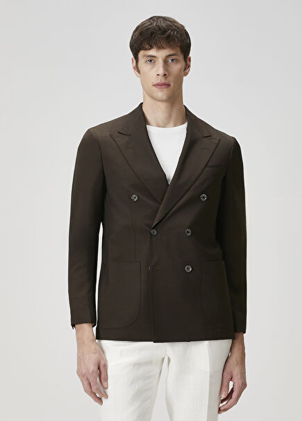 Brown Wool Coat
