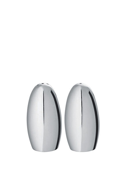 Galet Silver-Plated Salt and Pepper Shakers