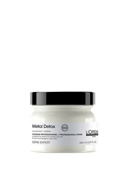 Paris Serie Expert Metal Detox Renkli ve Açıcı ile İşlem Görmüş Saçlar İçin Koruyucu Saç Maskesi 150 ml